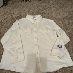 Women's Cream Shacket